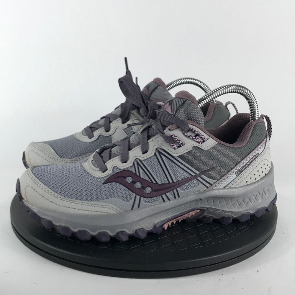 Saucony Excursion TR14 Gray Trail Running Shoes S10584-16 Women’s Size 8.5 - Picture 8 of 12